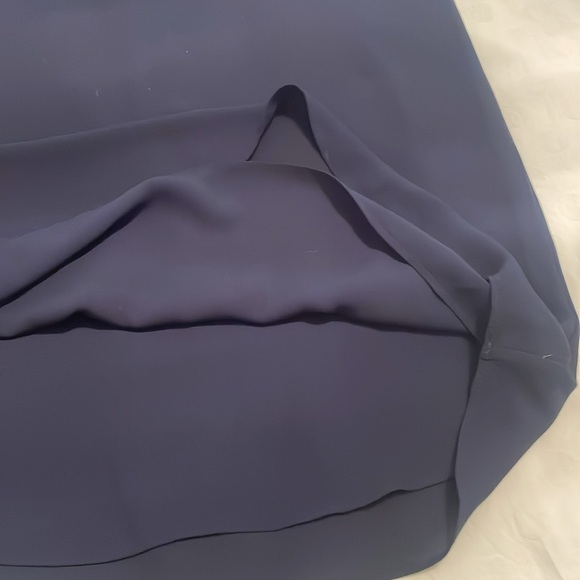 Aritzia Babaton Navy Slip Dress -S - Picture 4 of 9
